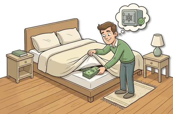 Cash Under the Mattress - does cash lose value over time